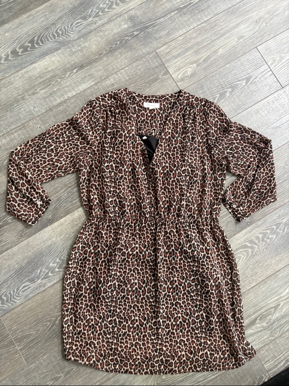 Vince Camuto Leopard Print Dress